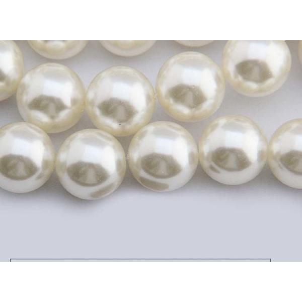 Fashion DIY Beads ABS Plastic 16mm Round White Imitation Pearls Beads