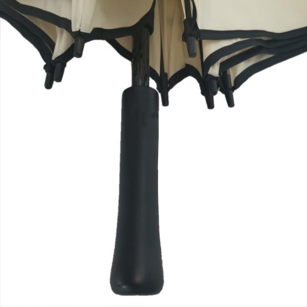 Manual Open Budget Promo Golf Umbrellas With Black Plastic Tips 30 Inches