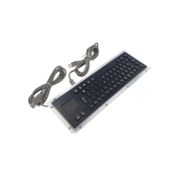 Máquina de teclado de aço inoxidável preto durável
