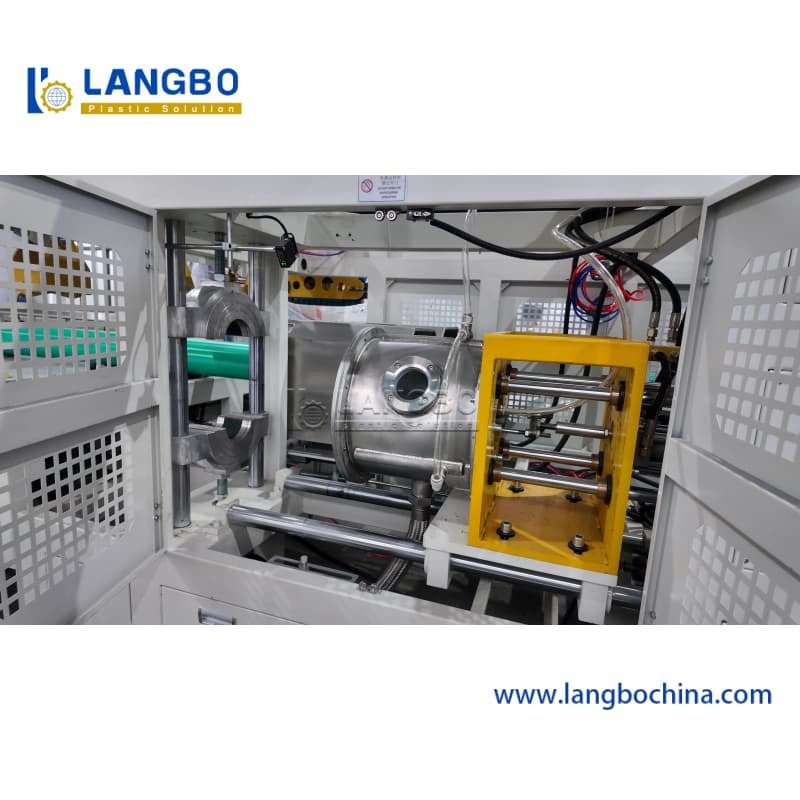 Automatic Pipe Belling Machine with 16~630mm Belling Range Infrared Heating System and Double Heating Oven for Plastic Pipe Processing