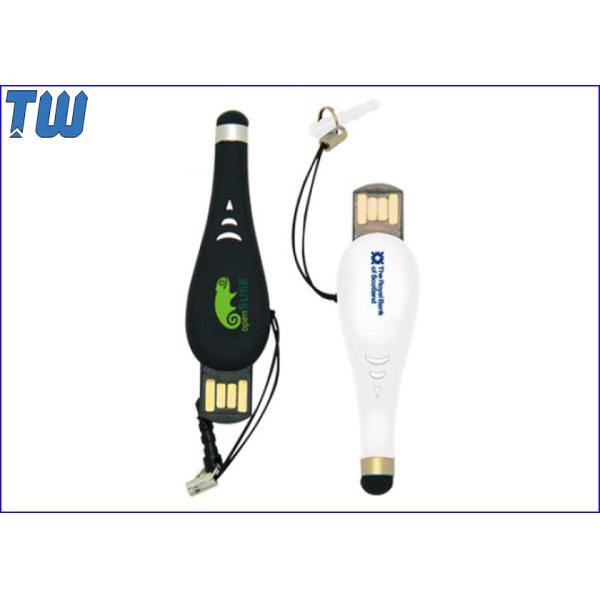 Sliding Water Drop Stylus Pen 64GB USB Memory Stick Thumb Drive