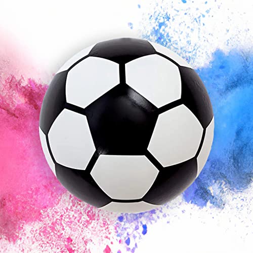 Gender Reveal Props Confetti Powder Filler 14*14*14cm Football for Baby Celebrations