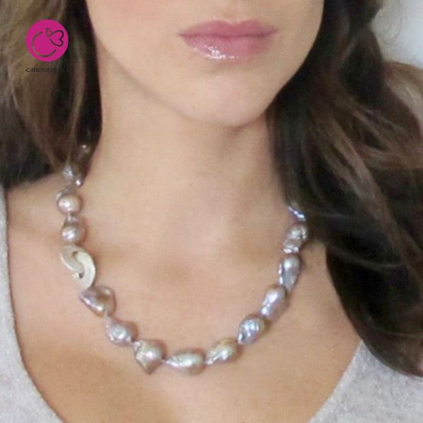 Natural Baroque Pearl Strand Round Baroque Pearl Earrings for Jewelry Making