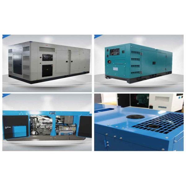 80Kw / 100Kva Three Phase Power Generating Sets Silent Canopy For School