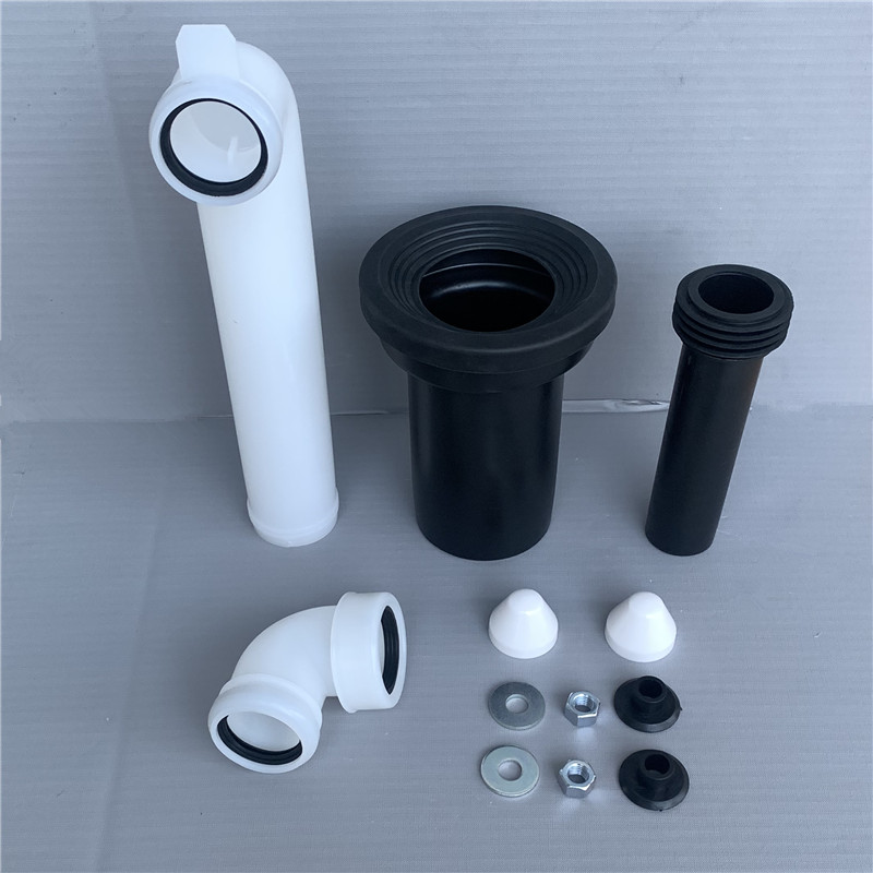 In-Wall Concealed Toilet Flushing Elbow Pipe Anti-Clogging Water-Saving Thickened Suitable For Multiple Models Of Toilet Seat Accessories HDPE