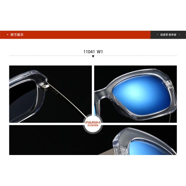 TAC Polaroid Sunglasses Women , White Frame Sunglasses Black Metal Temples