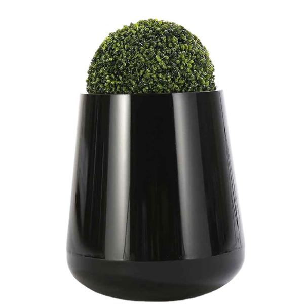 Tipo modular de aço inoxidável exterior plantadores da planta e potenciômetros de flor