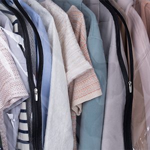 Large Capacity Dustproof Clothing Closet Organizer Custom Suit Garment Cover Bags Custom Logo