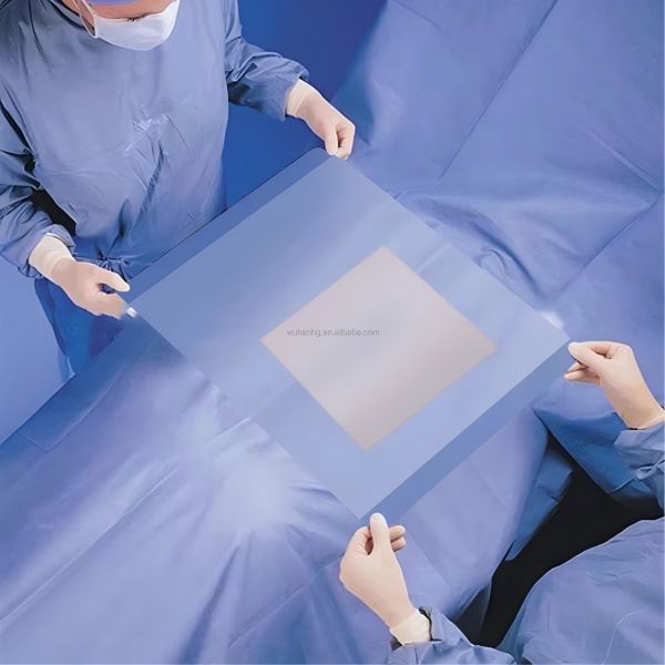 NPWT Transparent Sterile Polyurethane Surgical Incise Drape