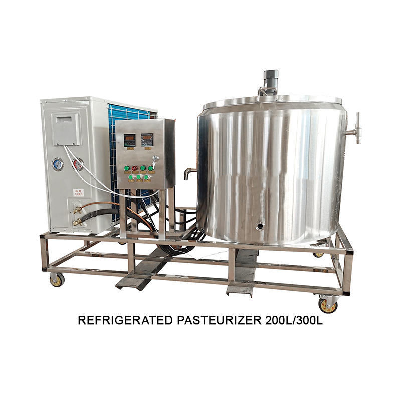 Multi Milk Pasturizer Machine 30-300 Litres Refrigeration Pasteurized Yoghurt Pasteurization Machine