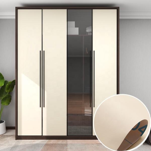 PVC Laminated Kitchen Sticker Wallpaper OEM Kitchen Oil Proof Adhesive Wallpaper