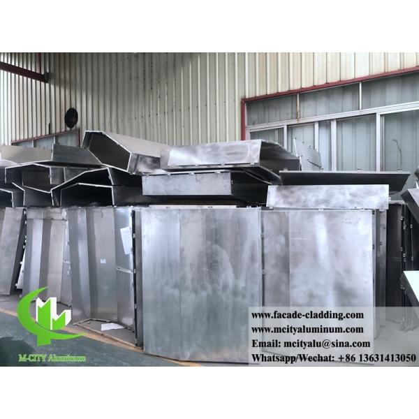Écrans métalliques écran en aluminium façade feuille d'aluminium pour fenêtre et façade