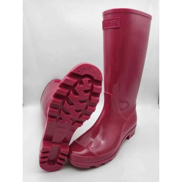 Design de couleur personnalisé Bottes de pluie pour femmes résistantes à l'usure pour toute saison