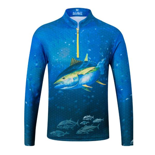 Womens Custom Sublimated Fishing Jerseys Durable Multipurpose
