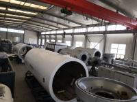 110-600mm PU espumante tubo pré-isolado linha de produção de tubos de jaqueta HDPE