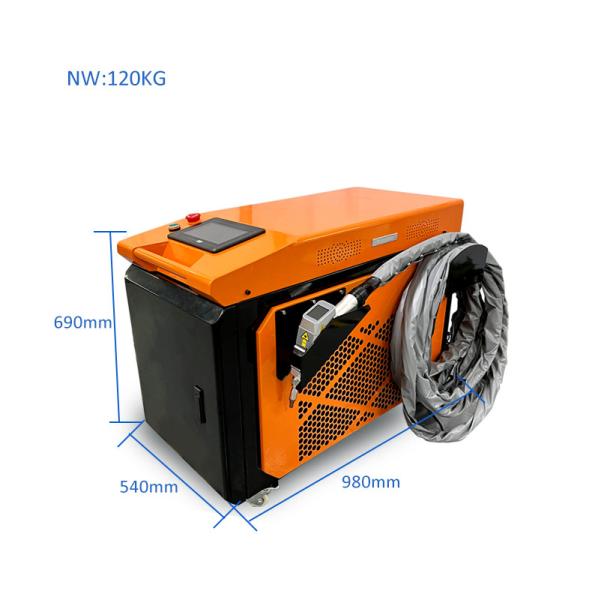 1500W 2000W 3000W Мини ручная лазерная сварочная машина Лазерная режущая сварочная машина с лазерным источником Raycus