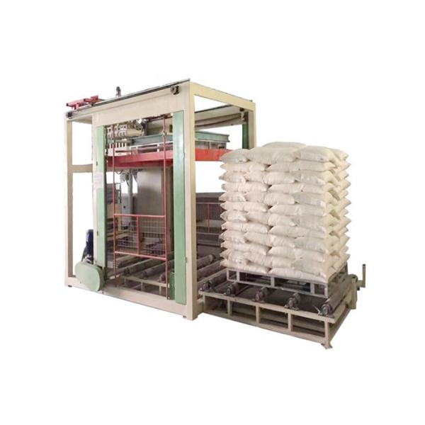 Self Installed High Speed 1000-2000 Bags/Hour Bag Palletizer Machine with Touch Screen Operation