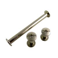 TM 8-32*6 vis personnalisées de Chicago Phillips à fente à tête de remplisseur plat en cuir rivets vis