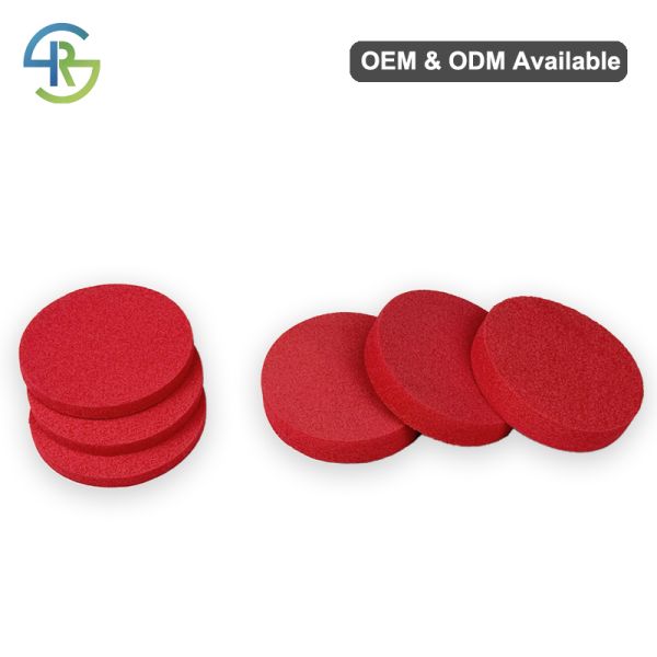 Red EPDM Makeup Sponge Puff Even Beauty Blender Puff Customized