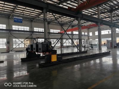 High Speed CNC Plasma Cutting Machine Multi Head Vertical Strip For Industrial