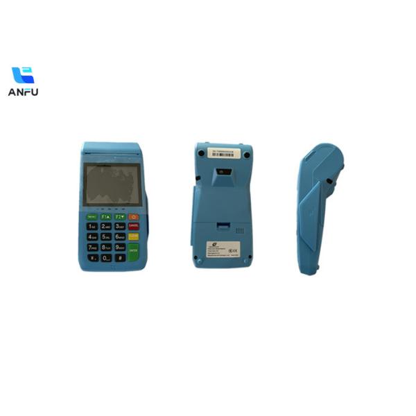 Traditional Pos Terminal Device With Card Slot For Payment Solution EMV PCI 6.0 Certified