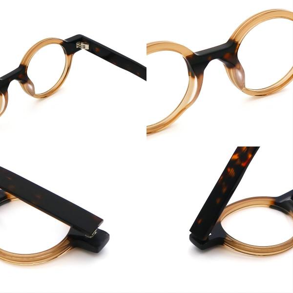 Fad Handiwork Acetate Glasses Frames Lenses Material Optical Frame For Everyone