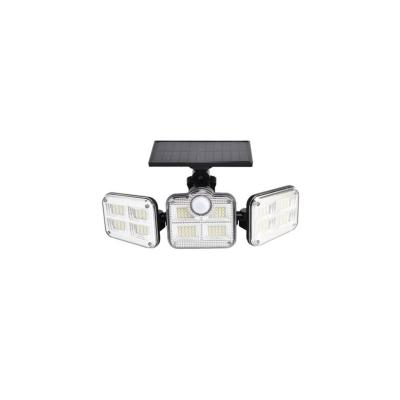 luzes conduzidas solares exteriores da parede do diodo emissor de luz de 200w 122 SMD com sensor 195x130x100mm