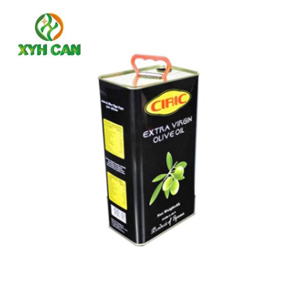 Tin Cans for 12oz Olive Oil Empty Tall Olive Oil Tin Cans Eco-Friendly  Metal Storage Tins