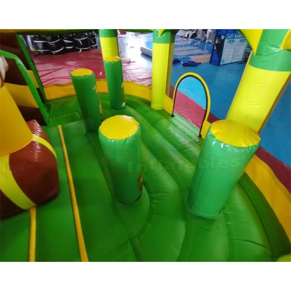 Toddler Jungle Park Jumping Combo Inflatable Bouncer Slide