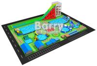 Grand ensemble gonflable adulte commercial de parc aquatique de dessin libre fait sur commande