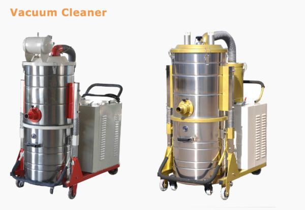 7m2 Filter Area Concrete Floor Vacuum Sweeper , Concrete Grinder Dust Collector