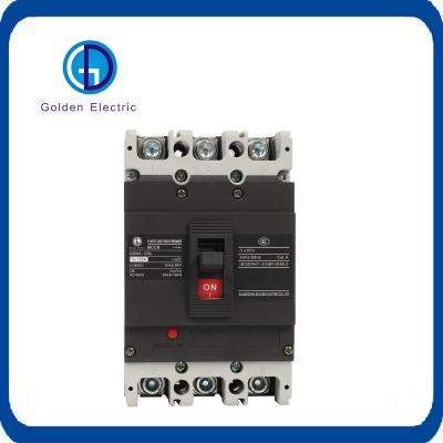 Voltagem de trabalho nominal de 400 VDE Certificado Gdm3-125L MCCB Interruptor de circuito de caixa moldado