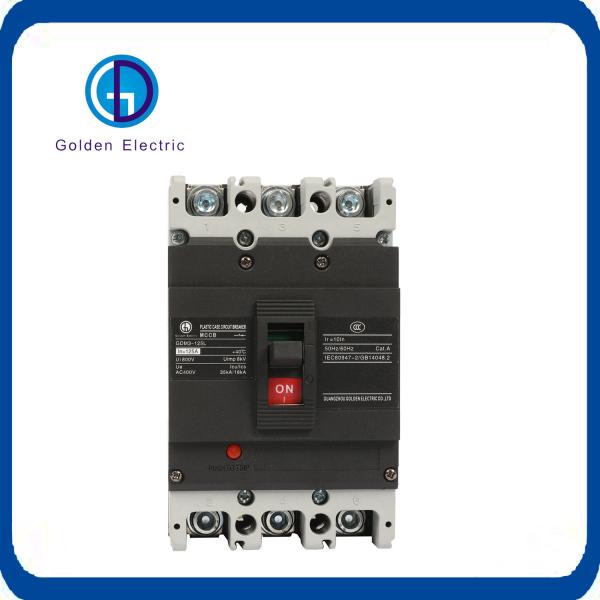 Voltagem de trabalho nominal de 400 VDE Certificado Gdm3-125L MCCB Interruptor de circuito de caixa moldado