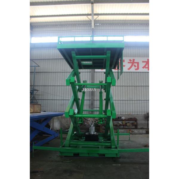Truck Stationary Hydraulic Scissor Lift 3000kg Load Capacity Customized