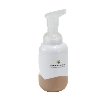 250ml Capacity PET Collar Foam Pump Bottle with Wavy Pattern and Irregularity Pattern