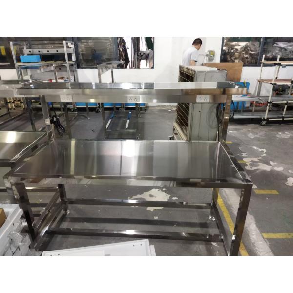 Industrial stainless steel workbenches, workshop maintenance operation tables, drawer shelves, multi-functional assembly tables can be customized