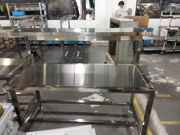 Industrial stainless steel workbenches, workshop maintenance operation tables, drawer shelves, multi-functional assembly tables can be customized