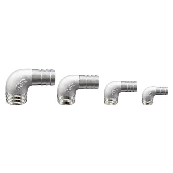 Casting Stainless Steel 201 304 WZ 90 degree Outside Screw and Hose Elbow
