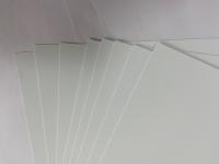 SIM / Phone Cards Plastic Card Sheet White Matte PVC Core Sheet 760micron Thickness