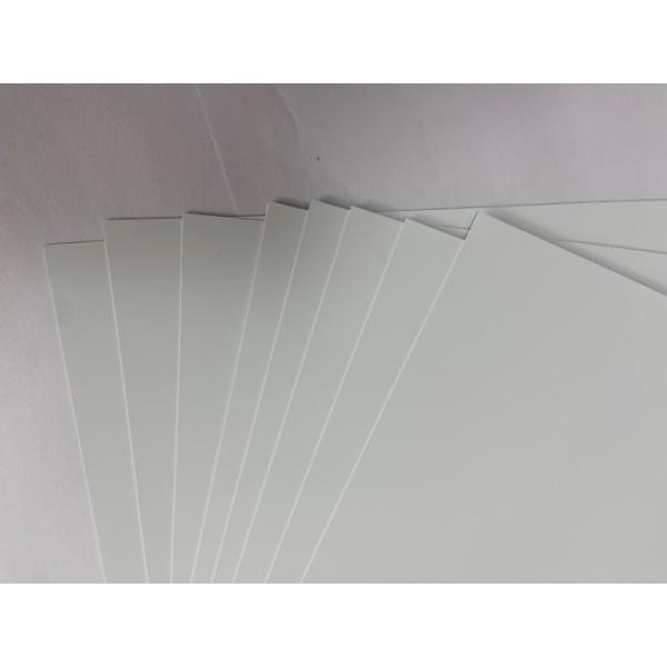 SIMカード/電話カード プラスチックカードシート 白色マット PVCコアシート 760マイクロンの厚さ