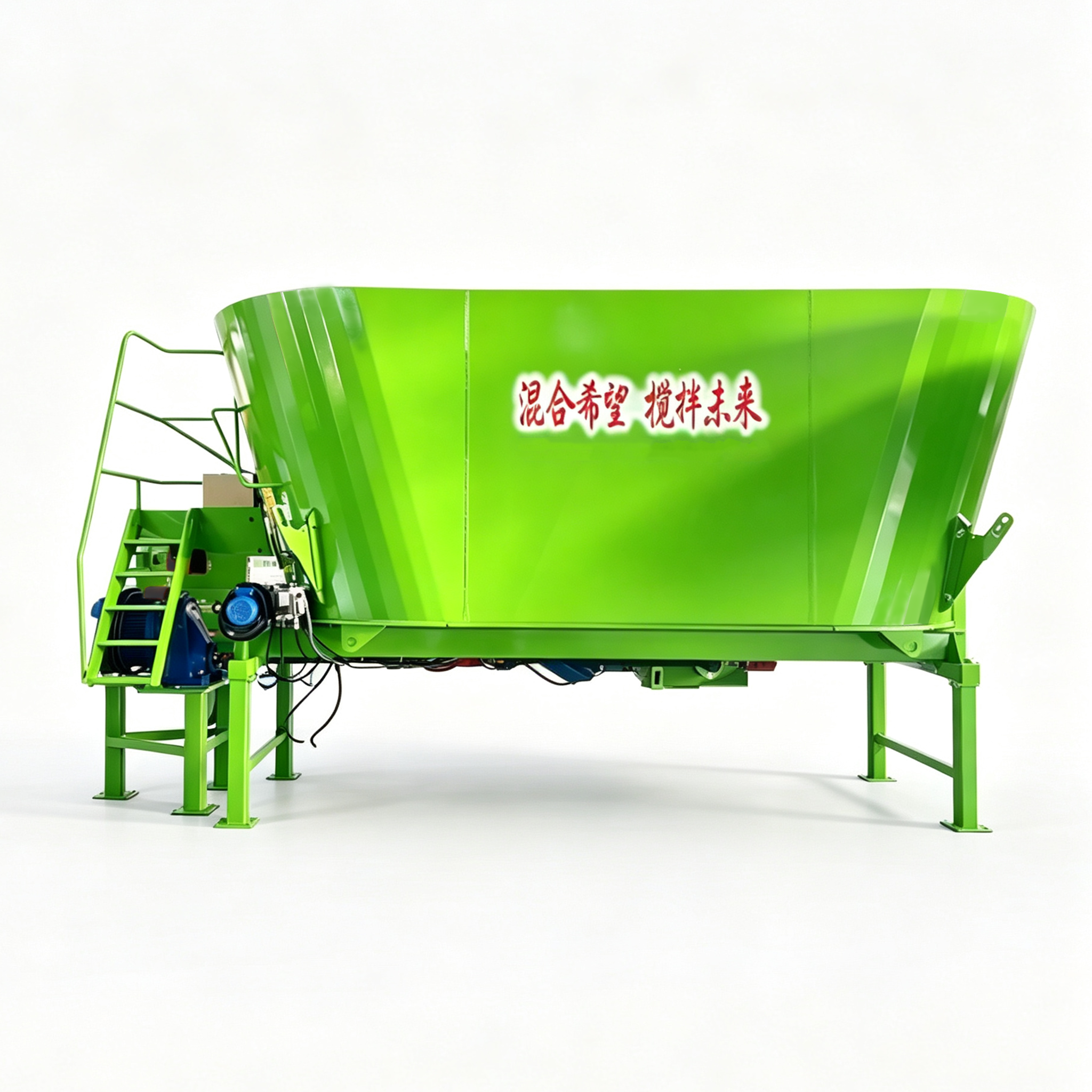 380V Mini Stationary Vertical TMR Feed Mixer 9 -36m³ Customizable