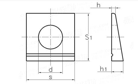 Q325 Carbon Steel Flat Washer GrA Blue White Zinc Plating M3 - M20 Size
