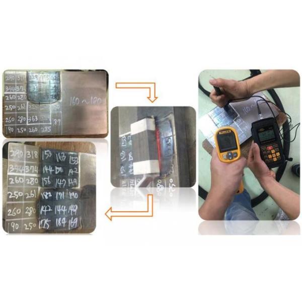 Portable de alta frecuencia 10KVA a la máquina del recocido de inducción de 50KVA IGBT con la bobina de inducción del PDA