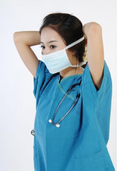 Infection Control Non Woven Lightweight Hygiene Face Mask