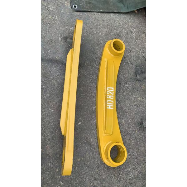 Kato HD820 excavator reinforced and strengthened bucket connecting rod, forged alloy steel H-type connecting rod, special anti-fracture accessory