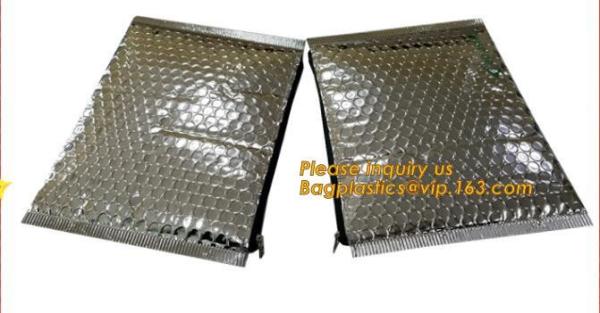 air mail metallic holographi rose gold bubble padded mailer / k bubble bag/ slider bubble bag,Holographic Factory