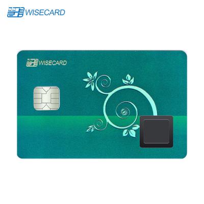 Identificação Chip Card For Business Payment biométrico da impressão digital