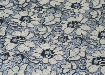 Elastic Brushed Lace Shrink Resistant Fabric For Lingerie / Underwear CY-LQ0001