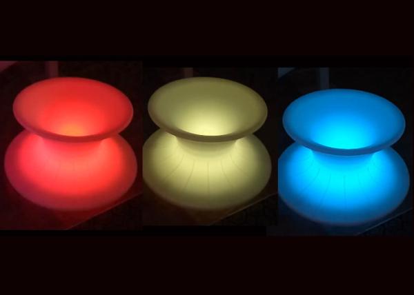 Mudança de gerencio girada iluminação das cores da cadeira da barra do diodo emissor de luz a pilhas