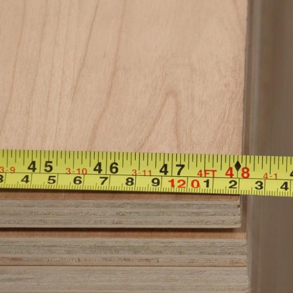 Contreplaqué de luxe en placage de bois de fil de couronne de noyer naturel